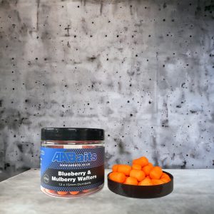 12x15mm Wafters - Blueberry & Mulberry (Fluoro Orange)