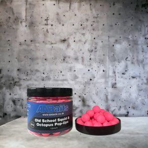 12mm Pop Ups - Old school Squid & Octopus (Fluoro Pink)