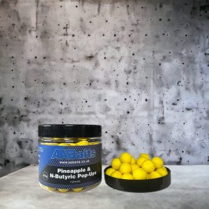 12mm Pop Ups - Pineapple & N-Butyric (Standard Yellow)