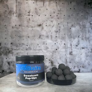 15mm Pop ups - Sweetcorn (Black)